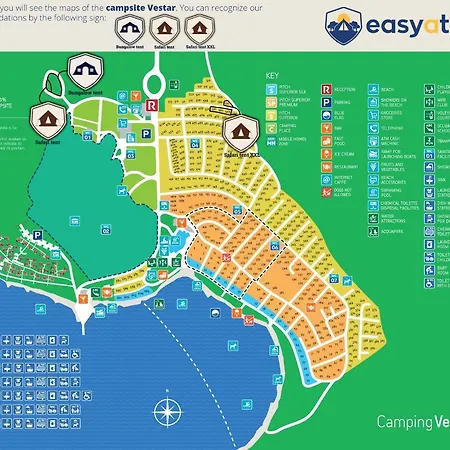 假日公园 Easyatent Bungalow Tent Vestar 罗维尼